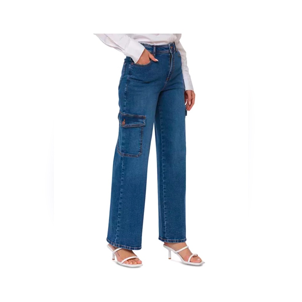 High rise wide leg size 6